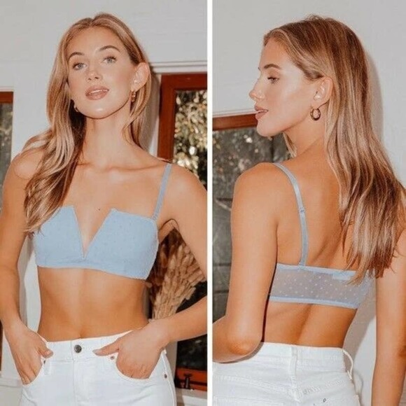 Free People Other - FREE PEOPLE sierra bandeau wireless bra S